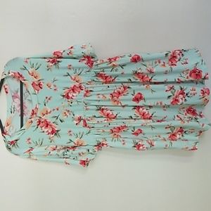 Haptic but Holly Harper Baby Doll Green Floral  Granny Core just SZ L/XL?